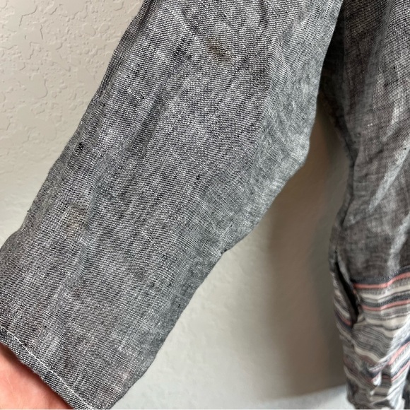 CP Shades Oversized Tunic Top 100% Linen - Picture 5 of 10